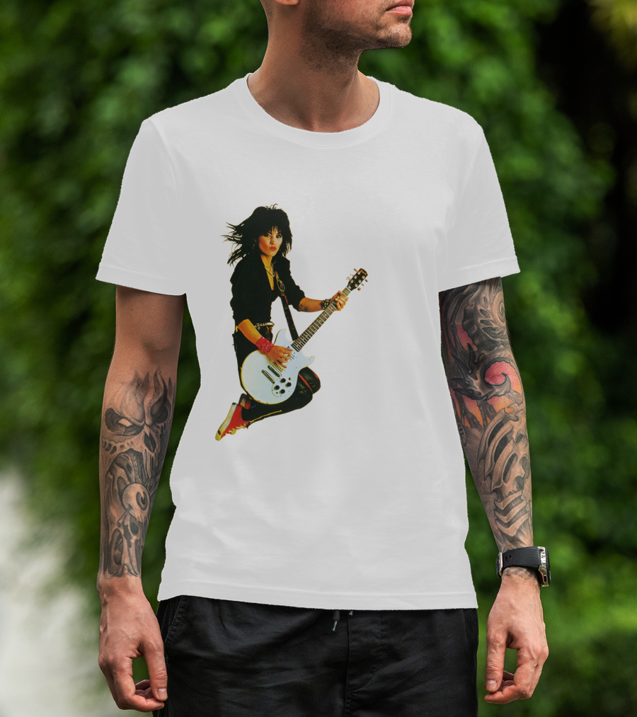 JJET Rock Icon With Guitar T-Shirt