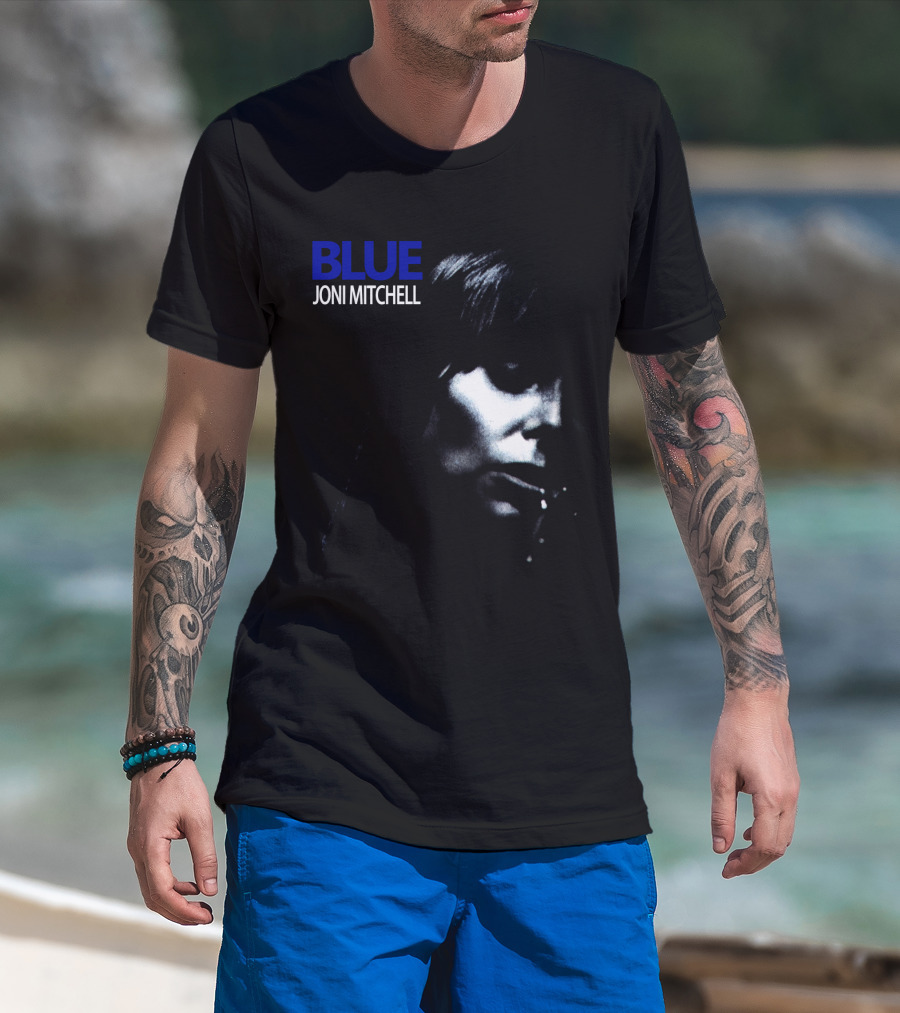 Blue Joni Mitchell T-Shirt