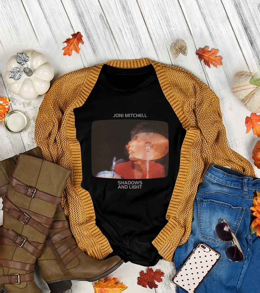 Joni Mitchell Shadows And Light Live Performance Imagery JNMC 09 T-Shirt