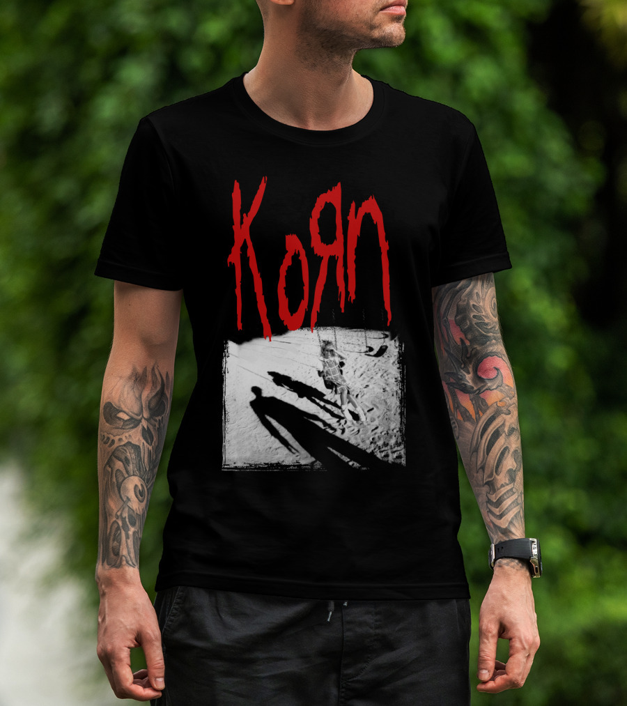 Korn Playground Shadows Vintage Style T-Shirt