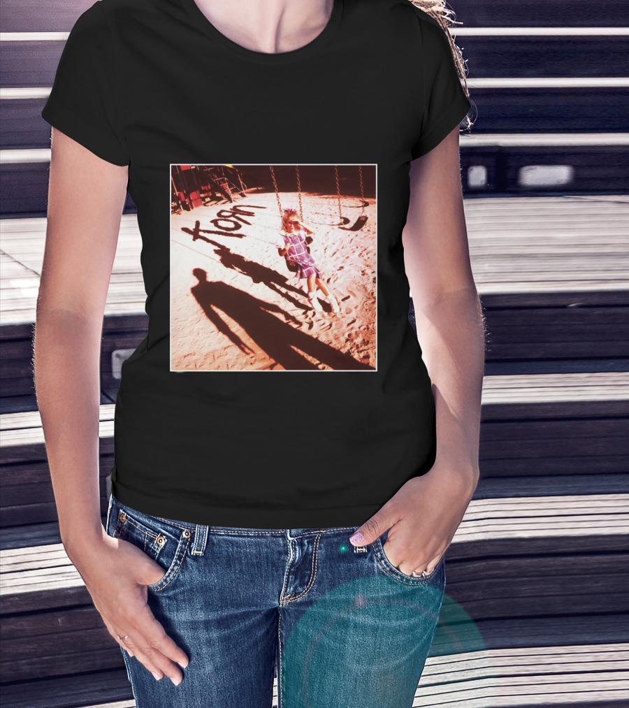 Korn Playground Shadow Swing Пословица T-Shirt