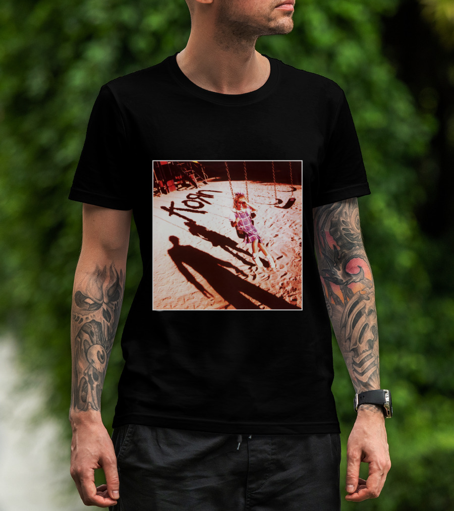 Korn Playground Shadow Swing Пословица T-Shirt