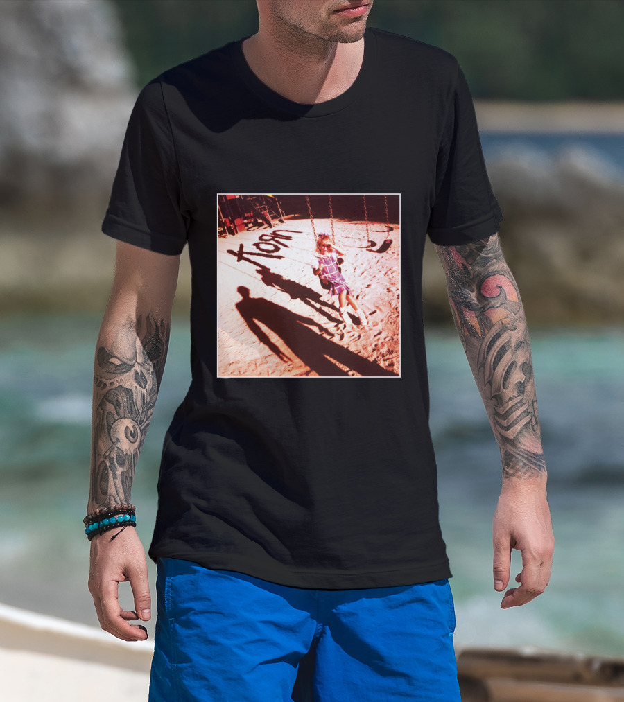 Korn Playground Shadow Swing Пословица T-Shirt