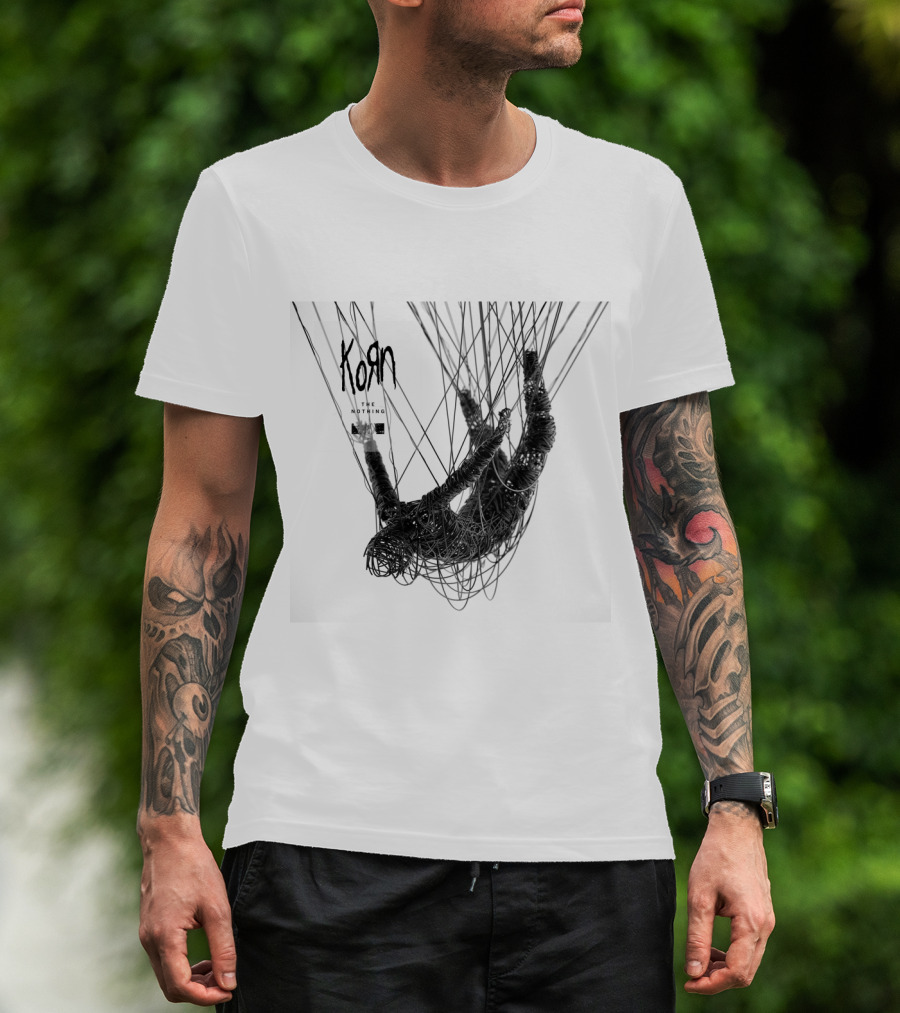Korn The Nothing 16 String Covered Figure T-Shirt