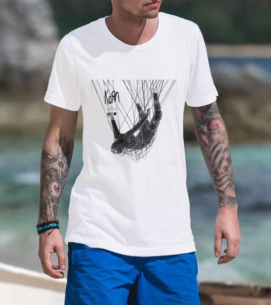 Korn The Nothing 16 String Covered Figure T-Shirt