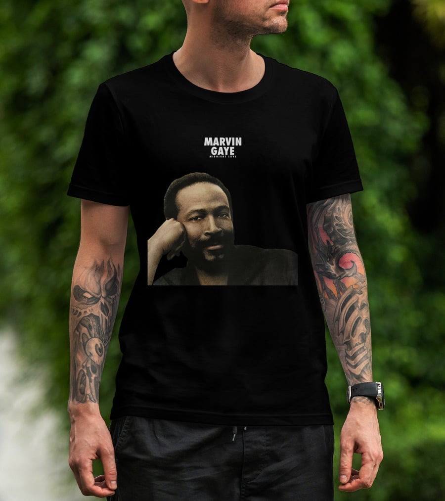 Marvin Gaye Midnight Love Mvg 01 T-Shirt