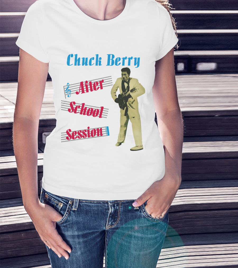 Chuck Berry After School Session Music Legend T-Shirt