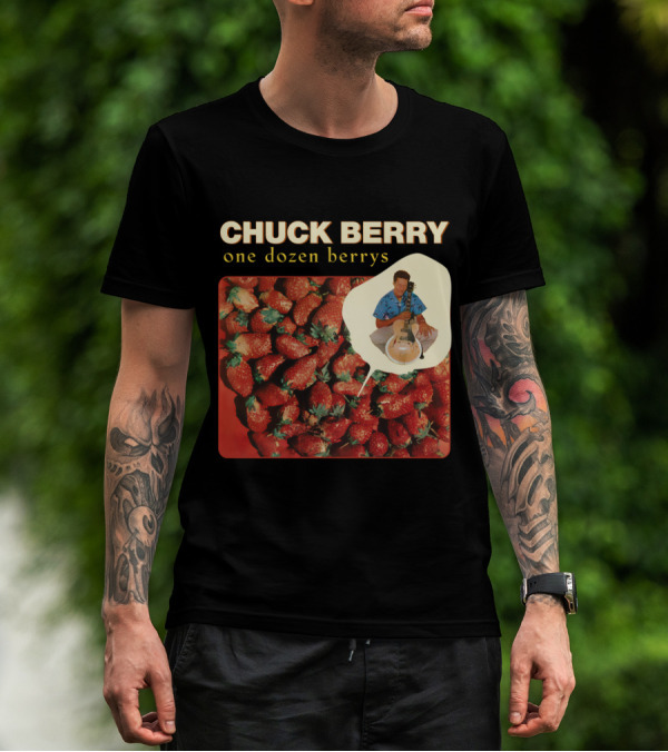 CHUCK BERRY One Dozen Berrys CBR 09 Strawberry Collection T-Shirt