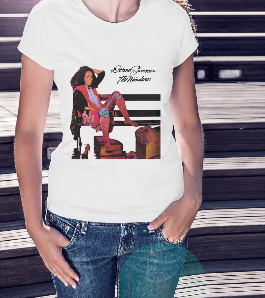 Donna Summer The Wanderer Album Cover T-Shirt