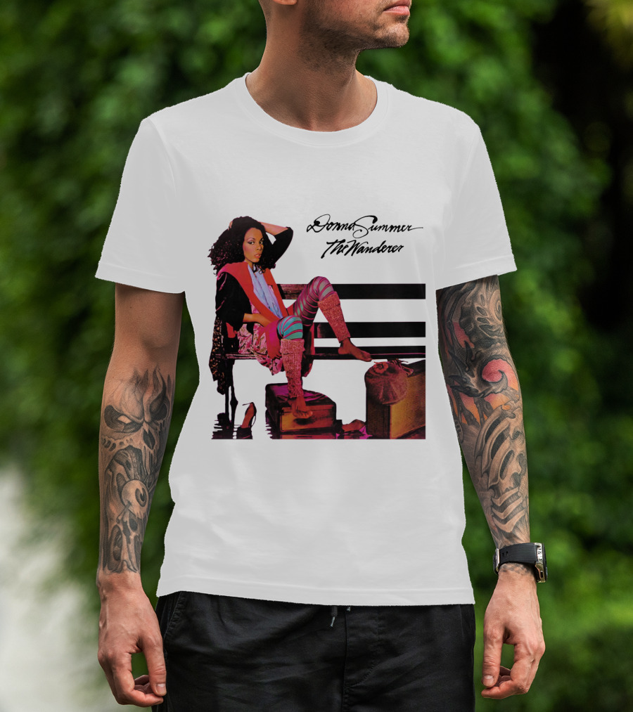 Donna Summer The Wanderer Album Cover T-Shirt
