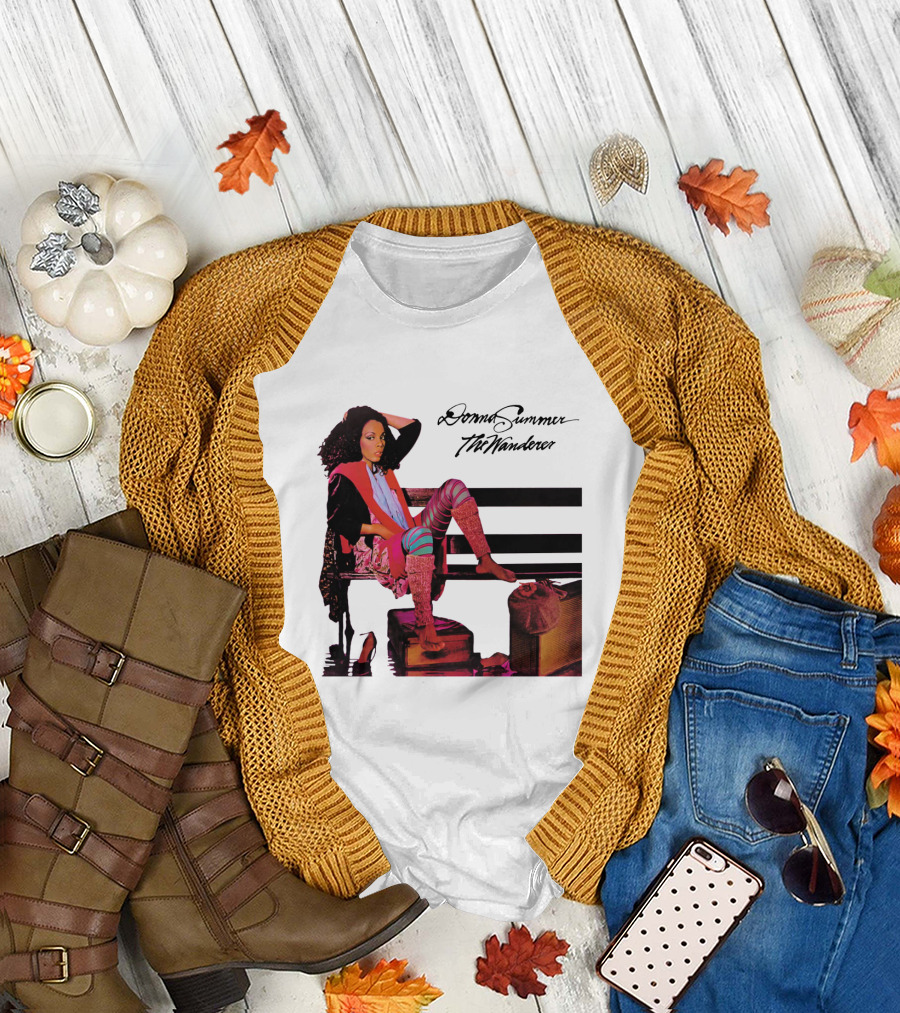 Donna Summer The Wanderer Album Cover T-Shirt