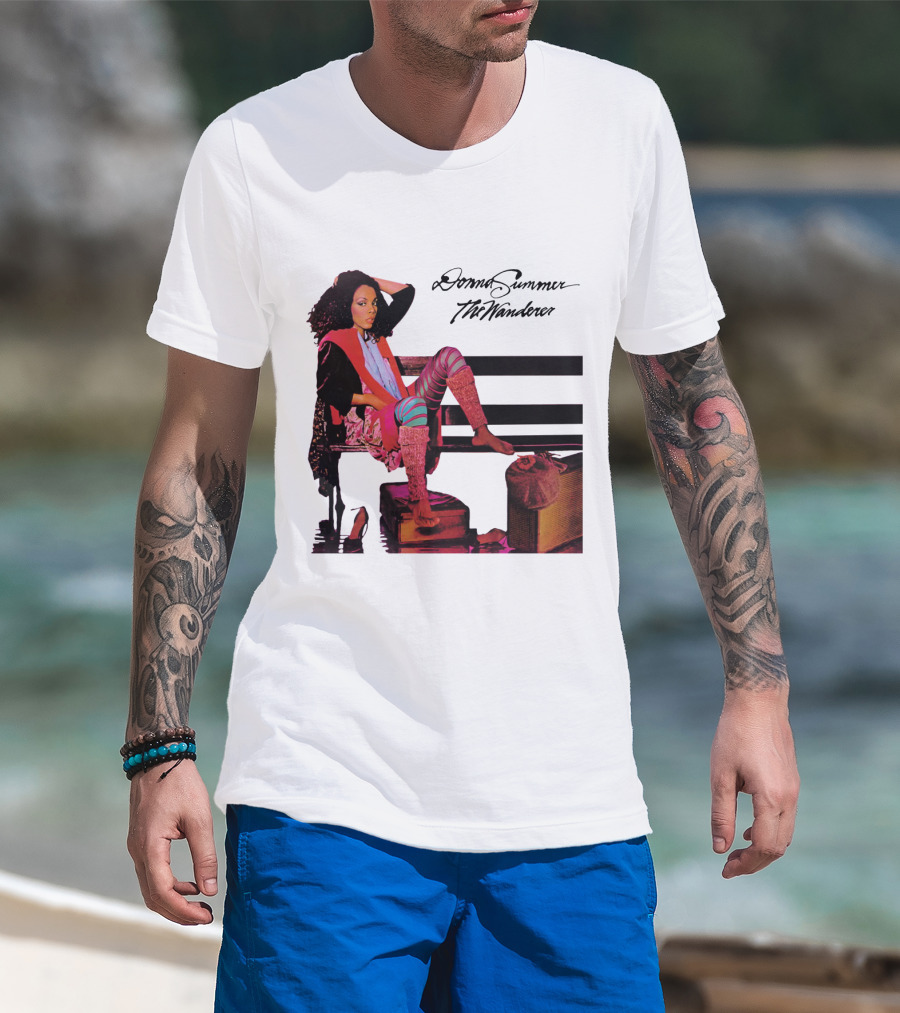 Donna Summer The Wanderer Album Cover T-Shirt