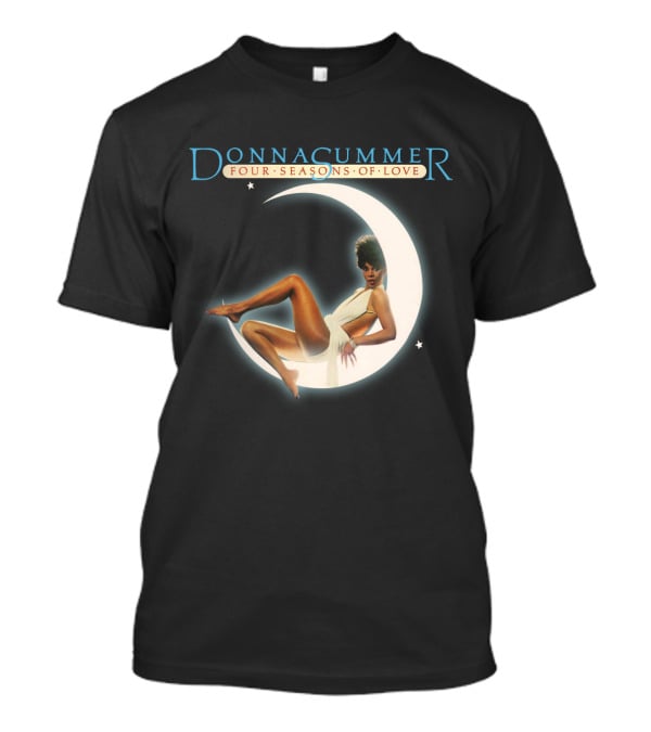 Donna Summer Four Seasons Of Love Crescent Moon T-Shirt