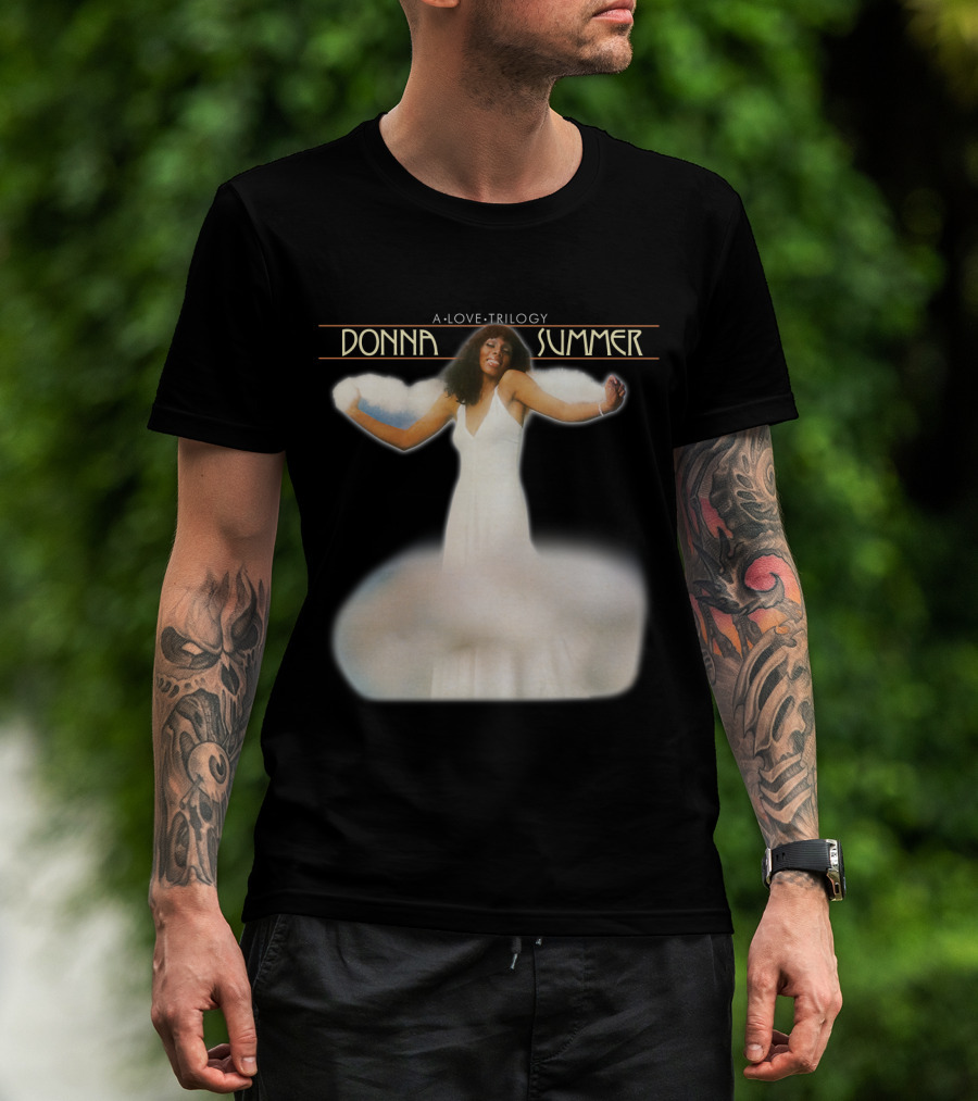 Donna Summer A Love Trilogy Black T-Shirt