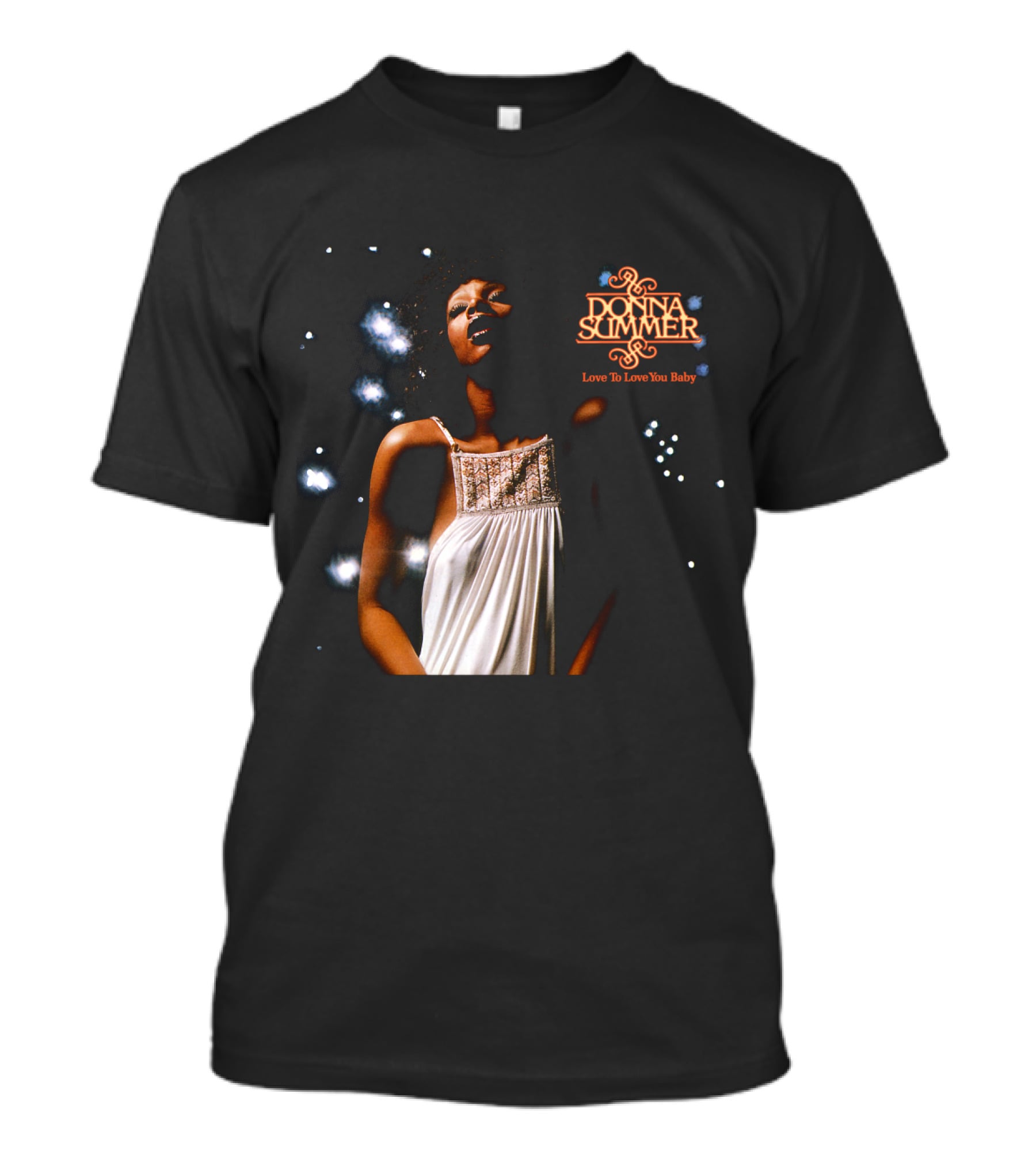 Donna Summer Love To Love You Baby Album Cover T-Shirt