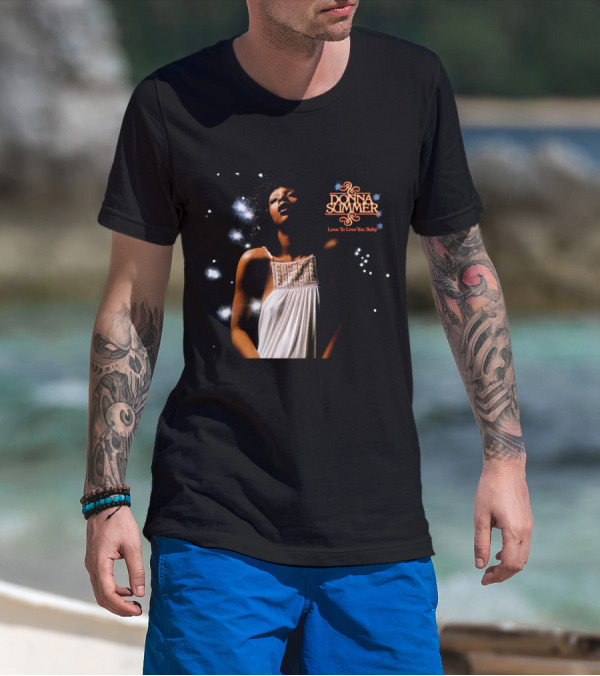 Donna Summer Love To Love You Baby Album Cover T-Shirt