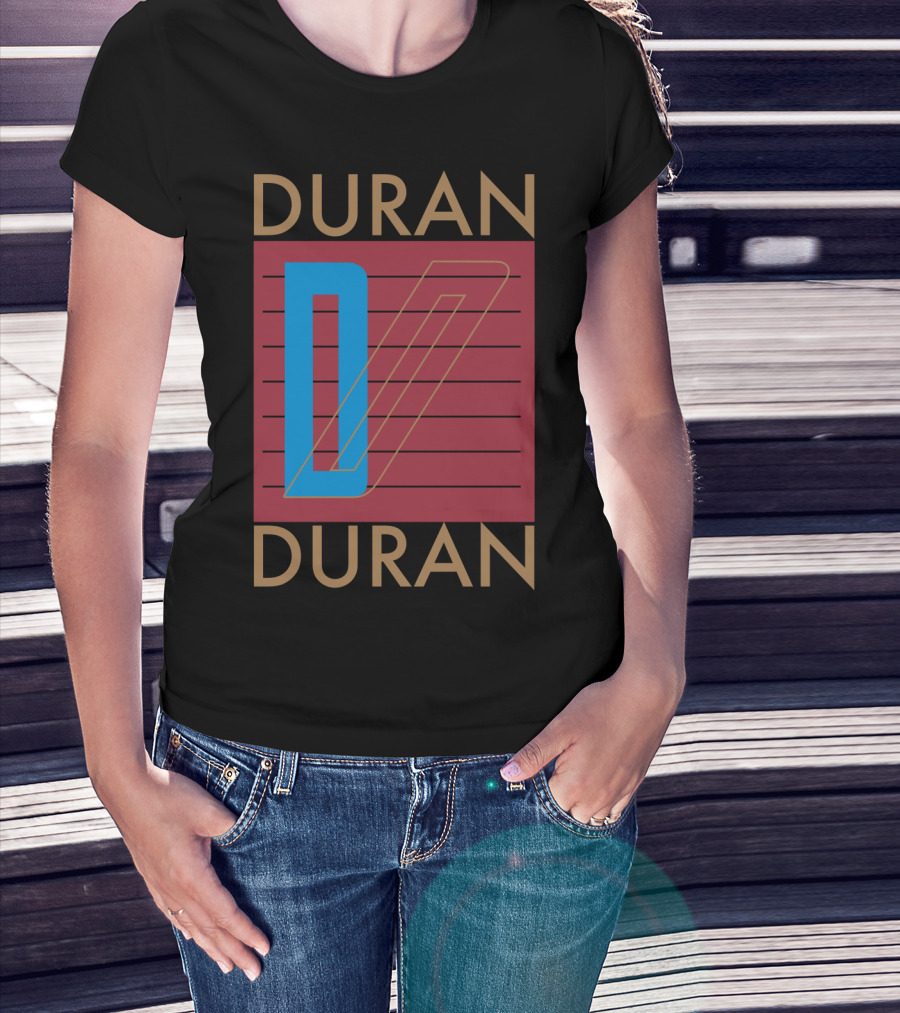 Duran Duran Iconic Logo Design Vintage Style T-Shirt