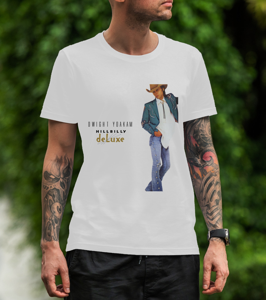 DWIGHT YOAKAM Hillbilly DeLuxe Cowboy T-Shirt