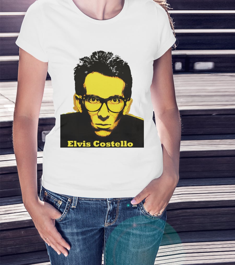 Elvis Costello Evctl 02 Portrait T-Shirt