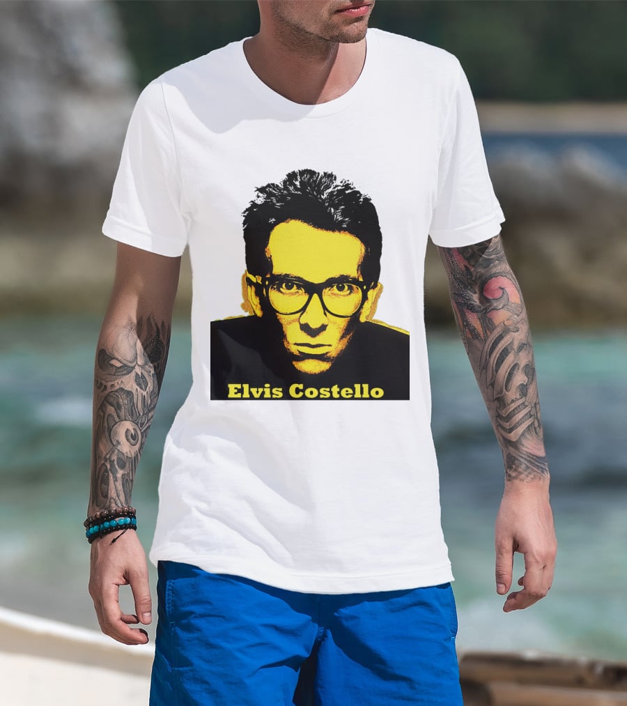 Elvis Costello Evctl 02 Portrait T-Shirt
