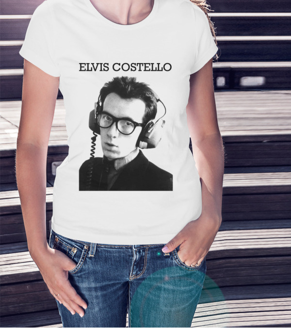 Elvis Costello EVCTL 16 Stereophonic Headphones T-Shirt