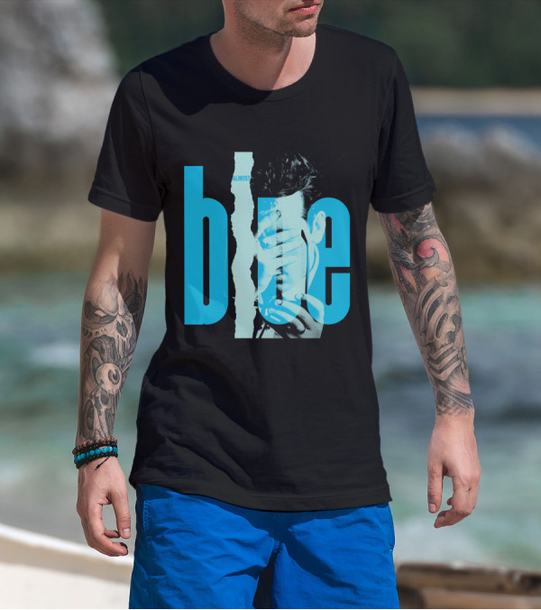 EVCTL 37 Almost Blue Torn T-Shirt