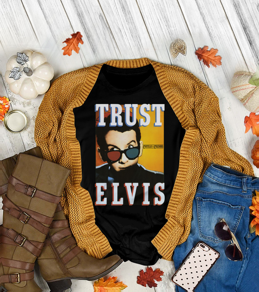 Trust Elvis Costello Columbia 35 T-Shirt