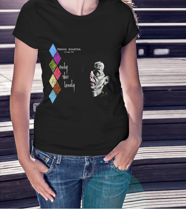 Frank Sinatra Sings For Only The Lonely Diamond Pattern FSNT 02 T-Shirt