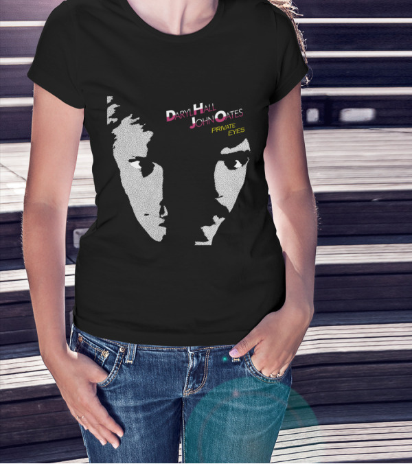 Daryl Hall John Oates Private Eyes 07 T-Shirt