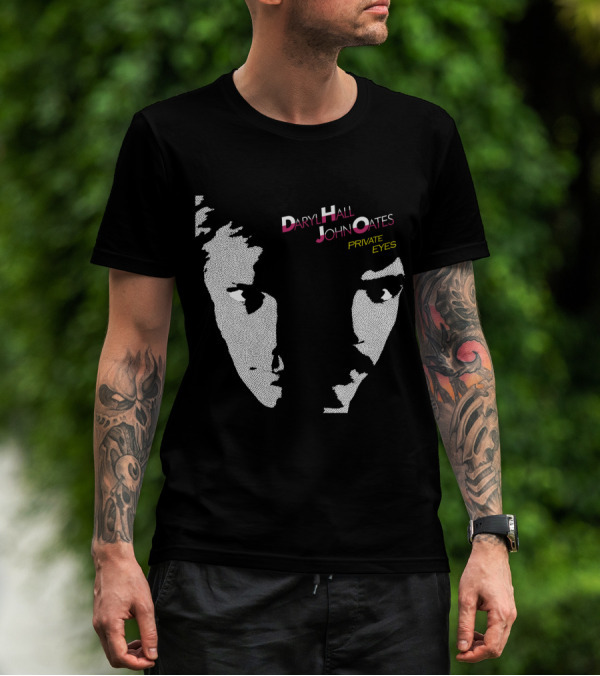 Daryl Hall John Oates Private Eyes 07 T-Shirt