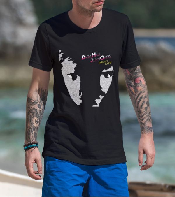Daryl Hall John Oates Private Eyes 07 T-Shirt