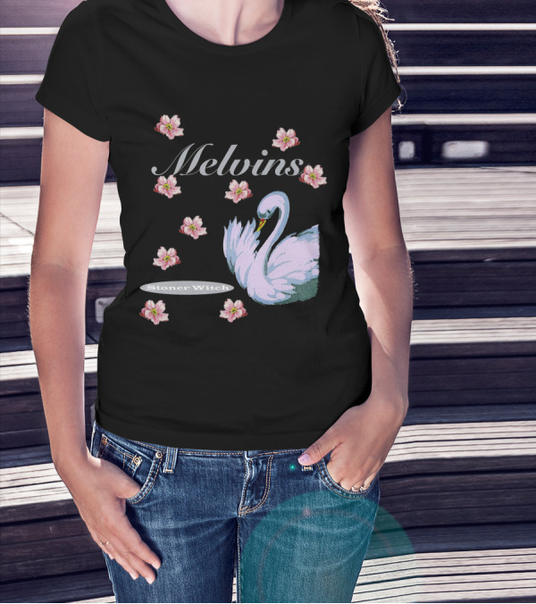 Melvins Stoner Witch Blossom Swan T-Shirt
