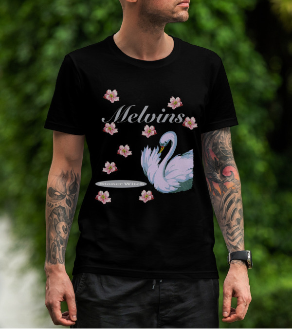 Melvins Stoner Witch Blossom Swan T-Shirt