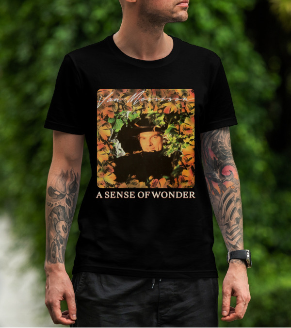Van Morrison A Sense Of Wonder Autumn Leaves T-Shirt