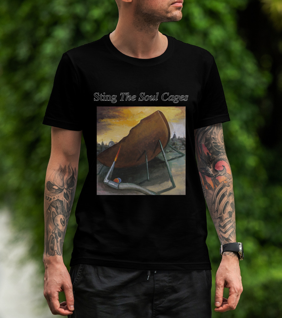 Sting The Soul Cages Album Artwork Painting T-Shirt