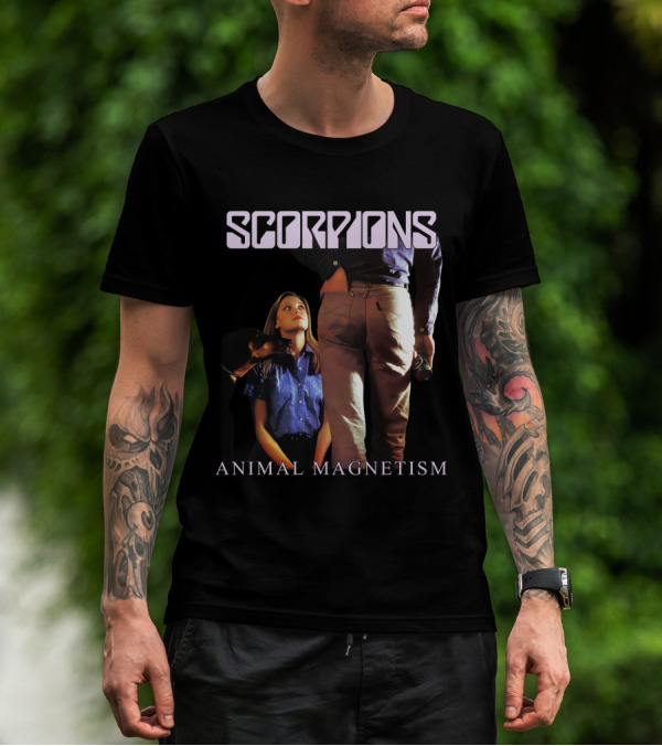 Scorpions Animal Magnetism Album Cover T-Shirt