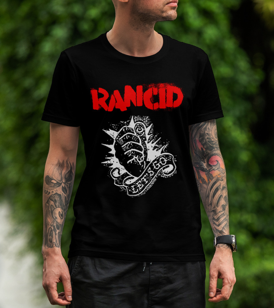 Rancid Let's Go Fist Punk T-Shirt