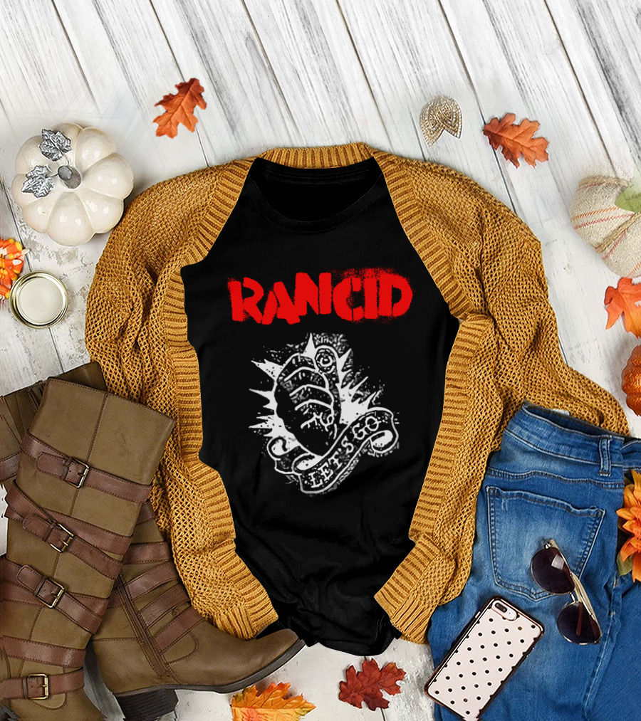 Rancid Let's Go Fist Punk T-Shirt