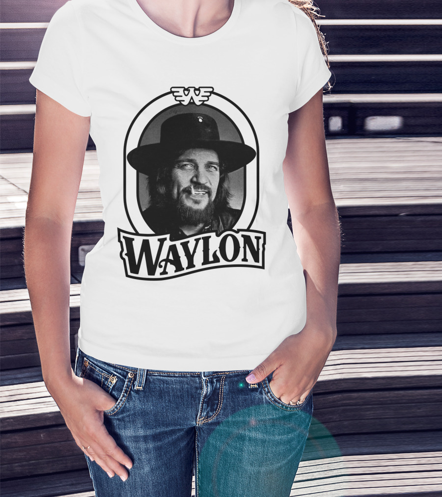 Waylon Jennings Country Music Legend T-Shirt