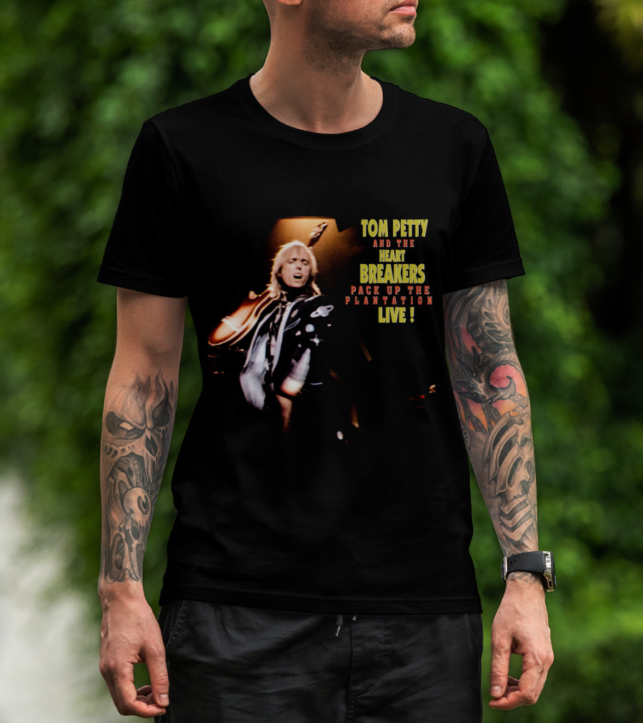 Tom Petty And The Heartbreakers Pack Up The Plantation Live T-Shirt