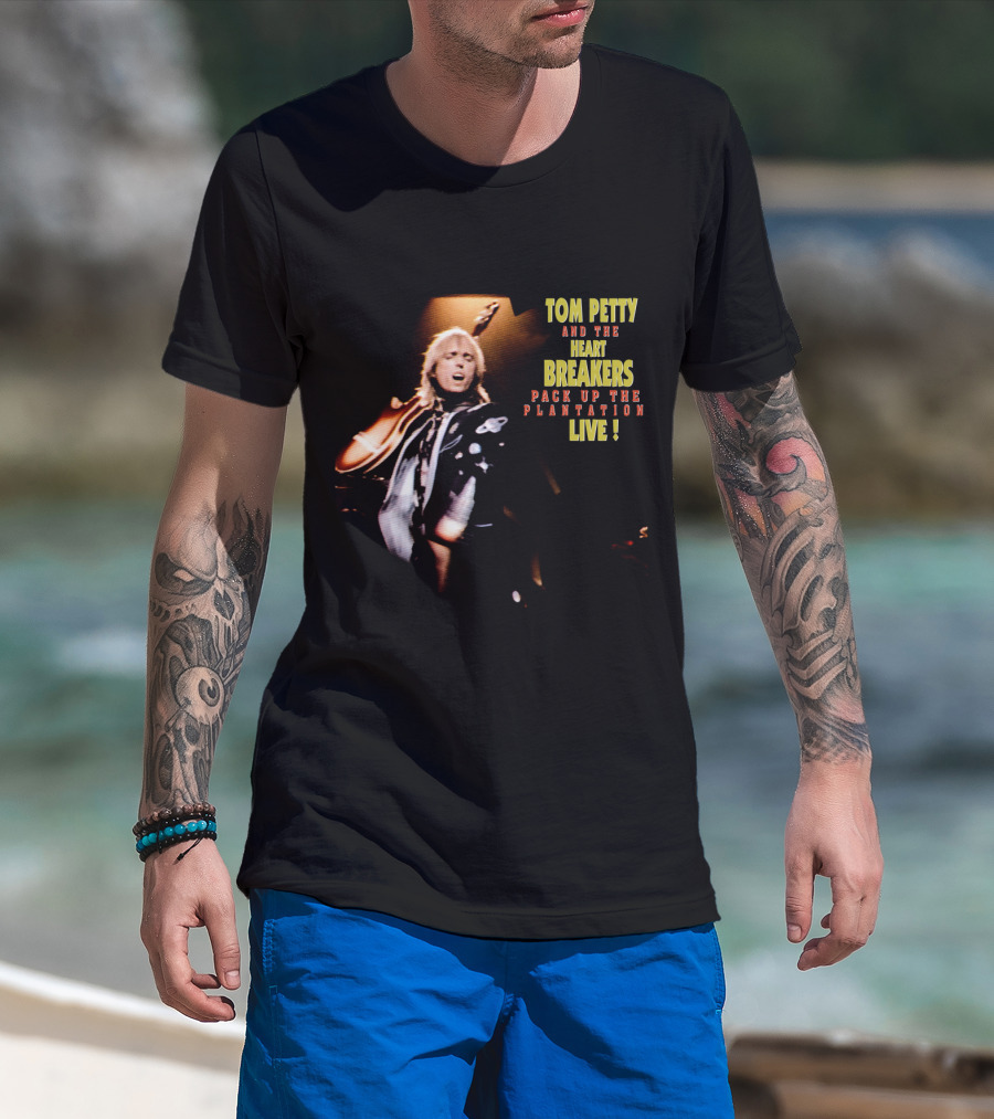 Tom Petty And The Heartbreakers Pack Up The Plantation Live T-Shirt