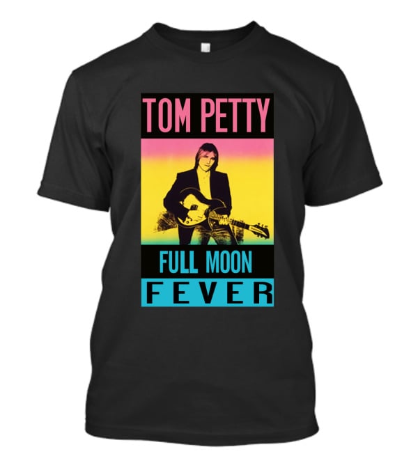 Tom Petty Full Moon Fever Retro Music Poster Tpt 07 Multicolor T-Shirt