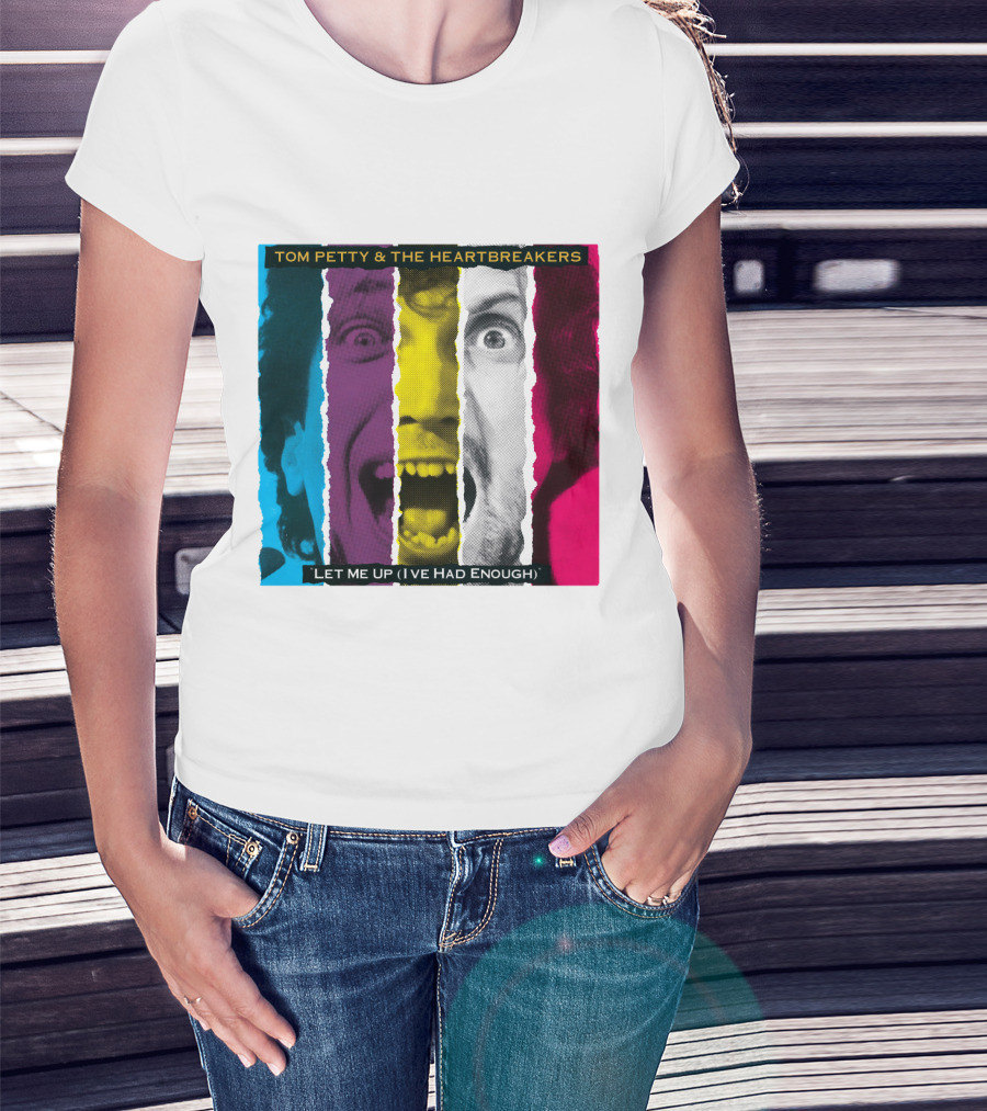 Tom Petty And The Heartbreakers Let Me Up (I've Had Enough) Album Cover T-Shirt