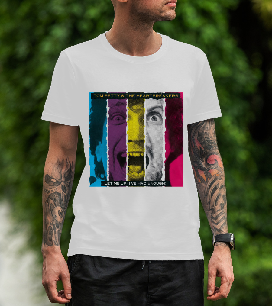 Tom Petty And The Heartbreakers Let Me Up (I've Had Enough) Album Cover T-Shirt