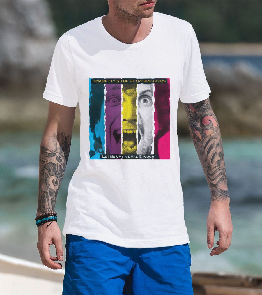 Tom Petty And The Heartbreakers Let Me Up (I've Had Enough) Album Cover T-Shirt