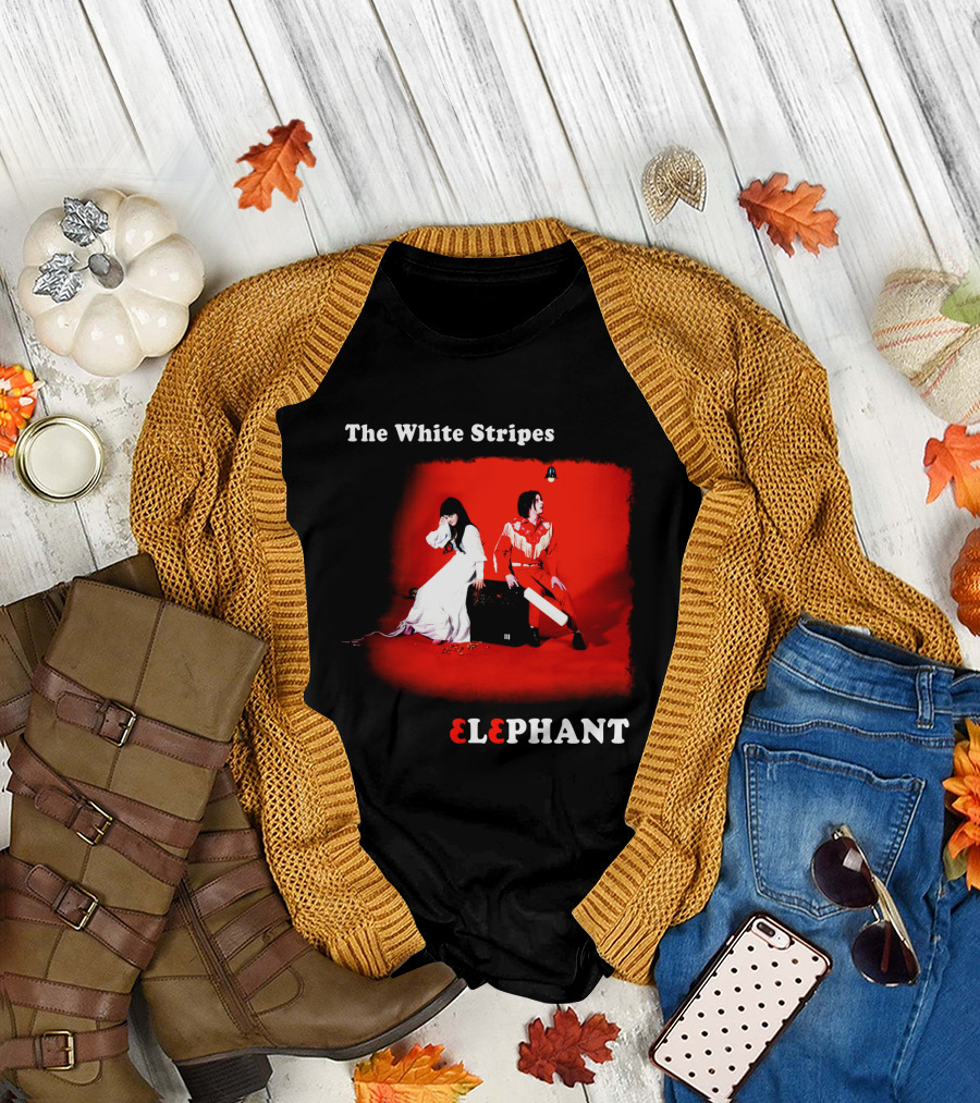 The White Stripes Elephant TWS 05 T-Shirt