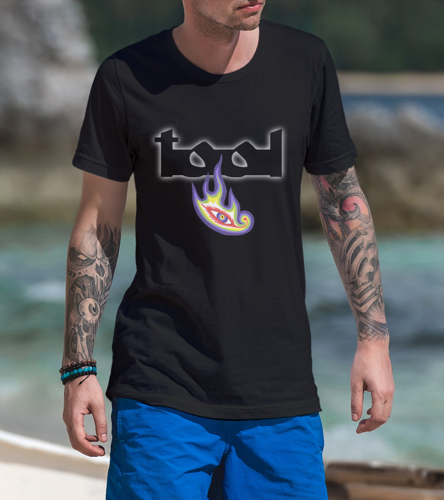 Tool Lateralus Album Art Flame Eye Iconic Visuals T-Shirt
