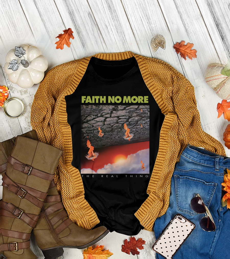 FAITH NO MORE The Real Thing Fiery Scene T-Shirt