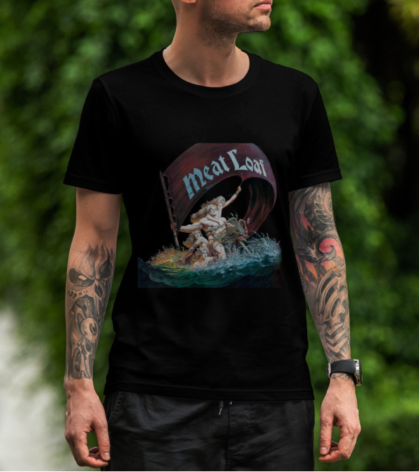 Meat Loaf ML 02 Dead Ringer Viking Ship Adventure T-Shirt