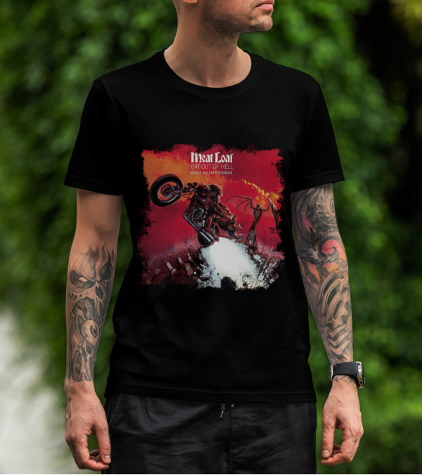 Meat Loaf Bat Out Of Hell Songs By Jim Steinman T-Shirt